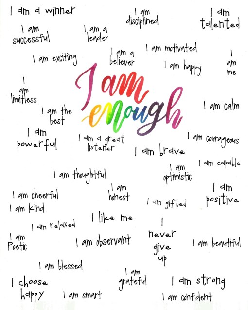 Image result for i am enough